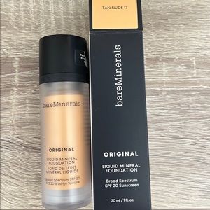 Bare minerals liquid mineral foundation